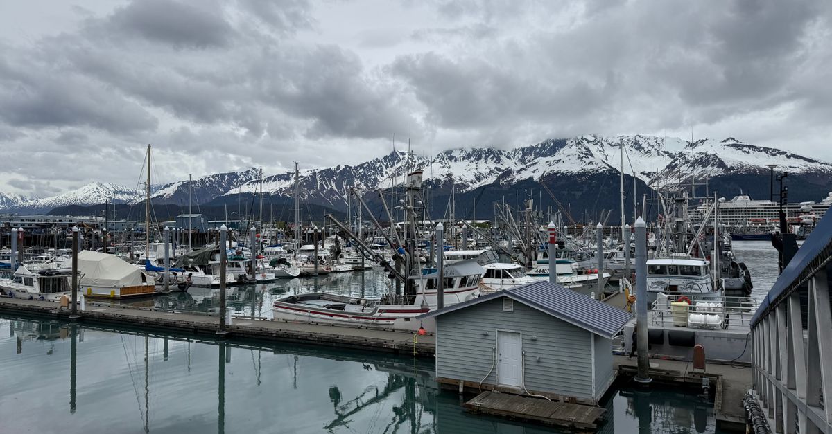 Seward on the Alaska Glacier Route route