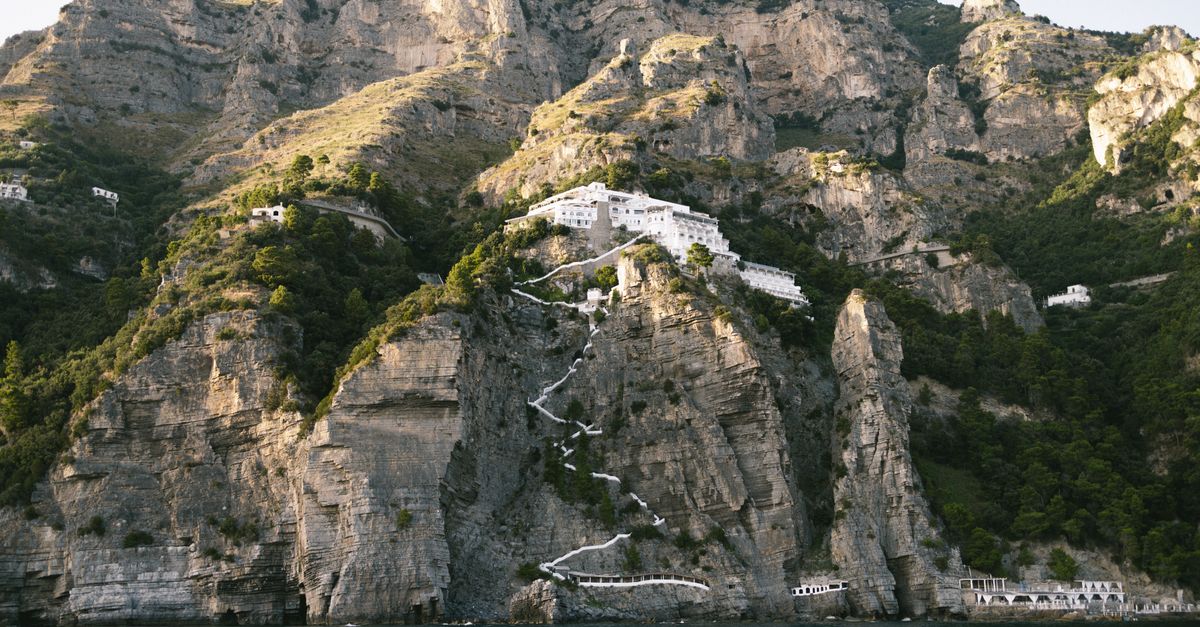 Path of the Gods start near Positano
