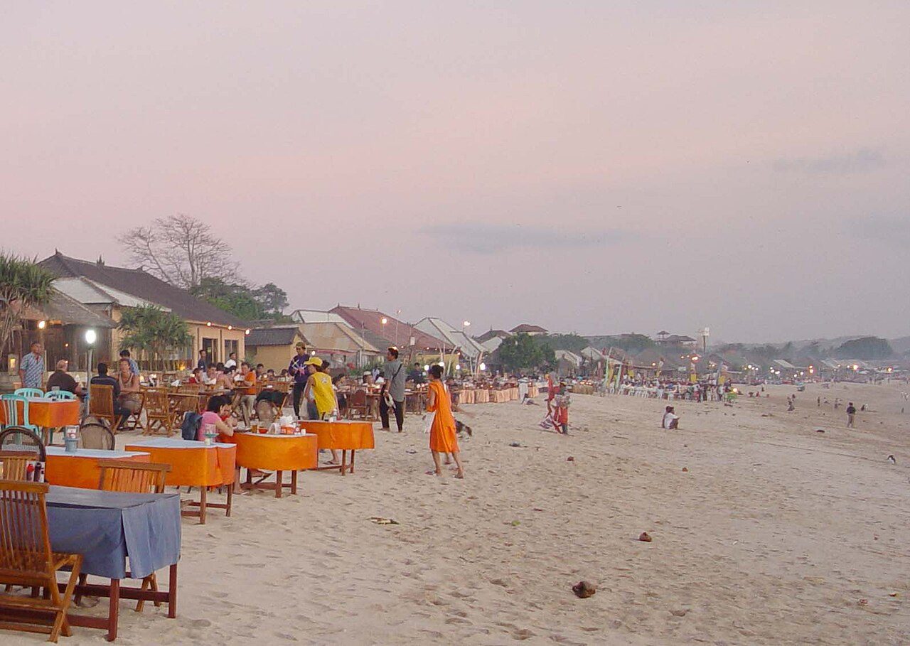 Jimbaran Bay near Uluwatu