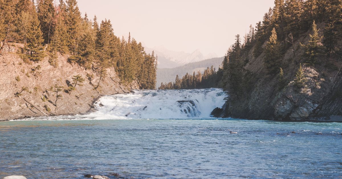 Bow Falls near Banff