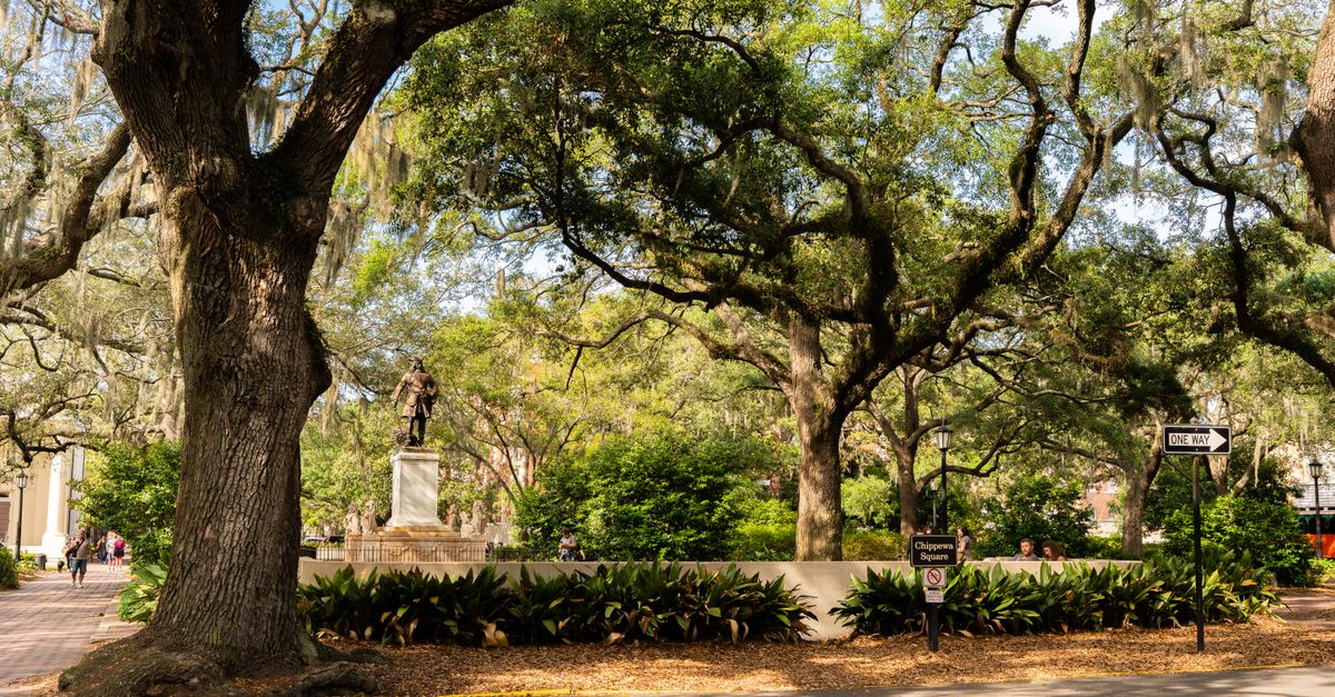 Savannah on the Charleston & Savannah route
