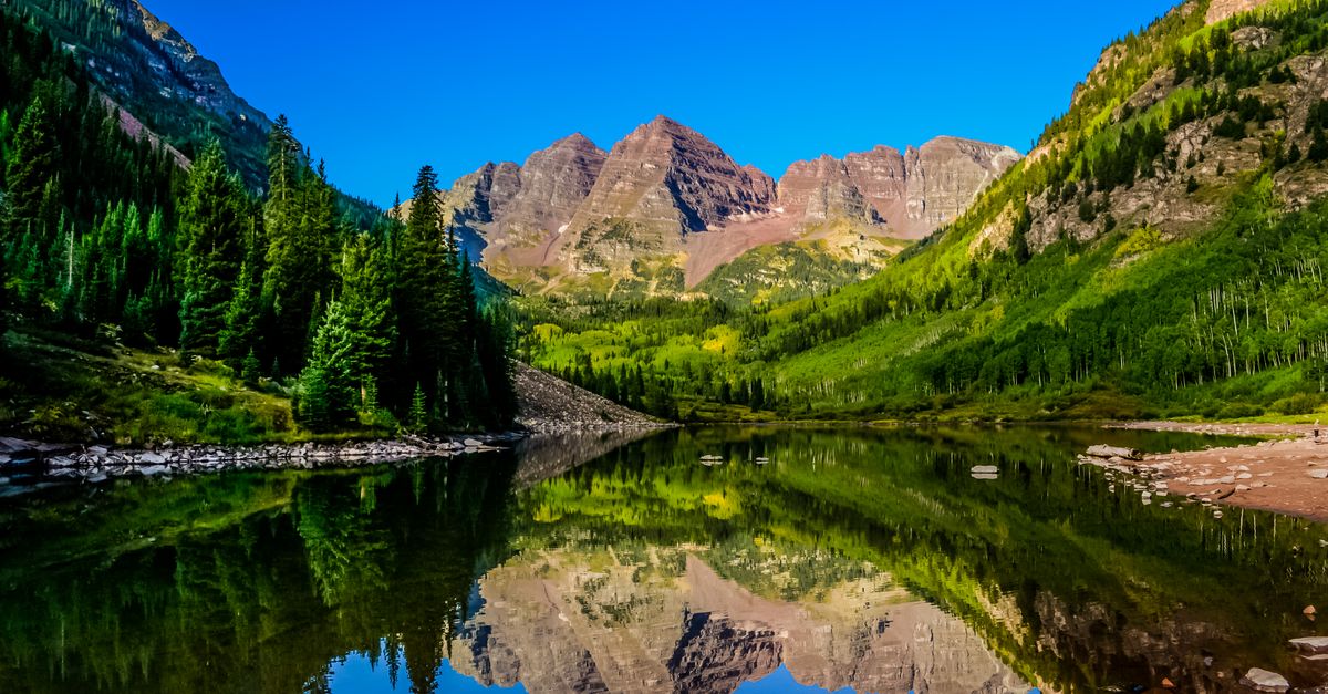 Aspen on the Colorado Rockies route