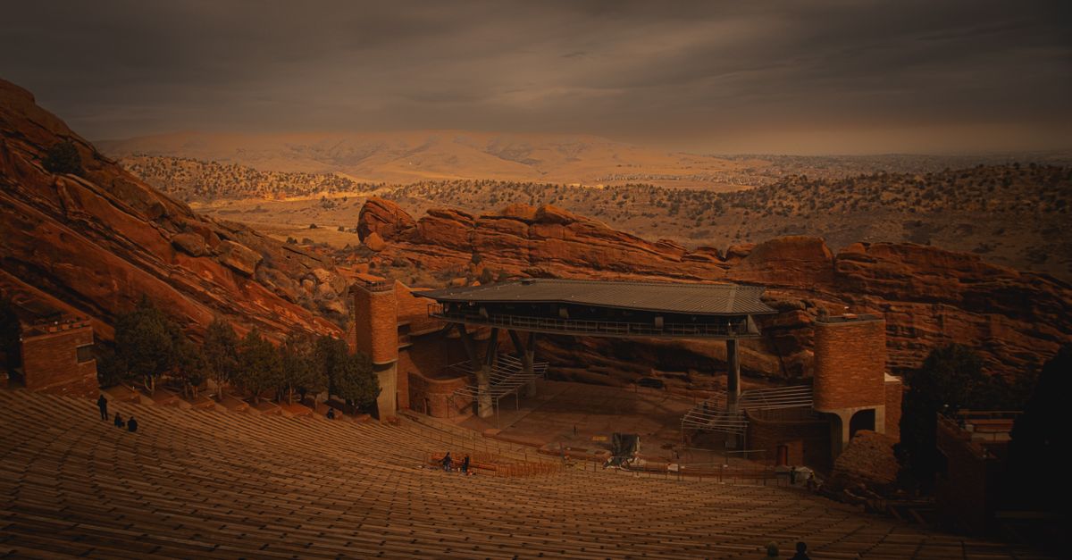 Red Rocks Amphitheatre near Denver