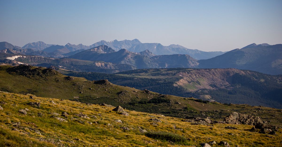 Rocky Mountain NP on the Colorado Rockies route