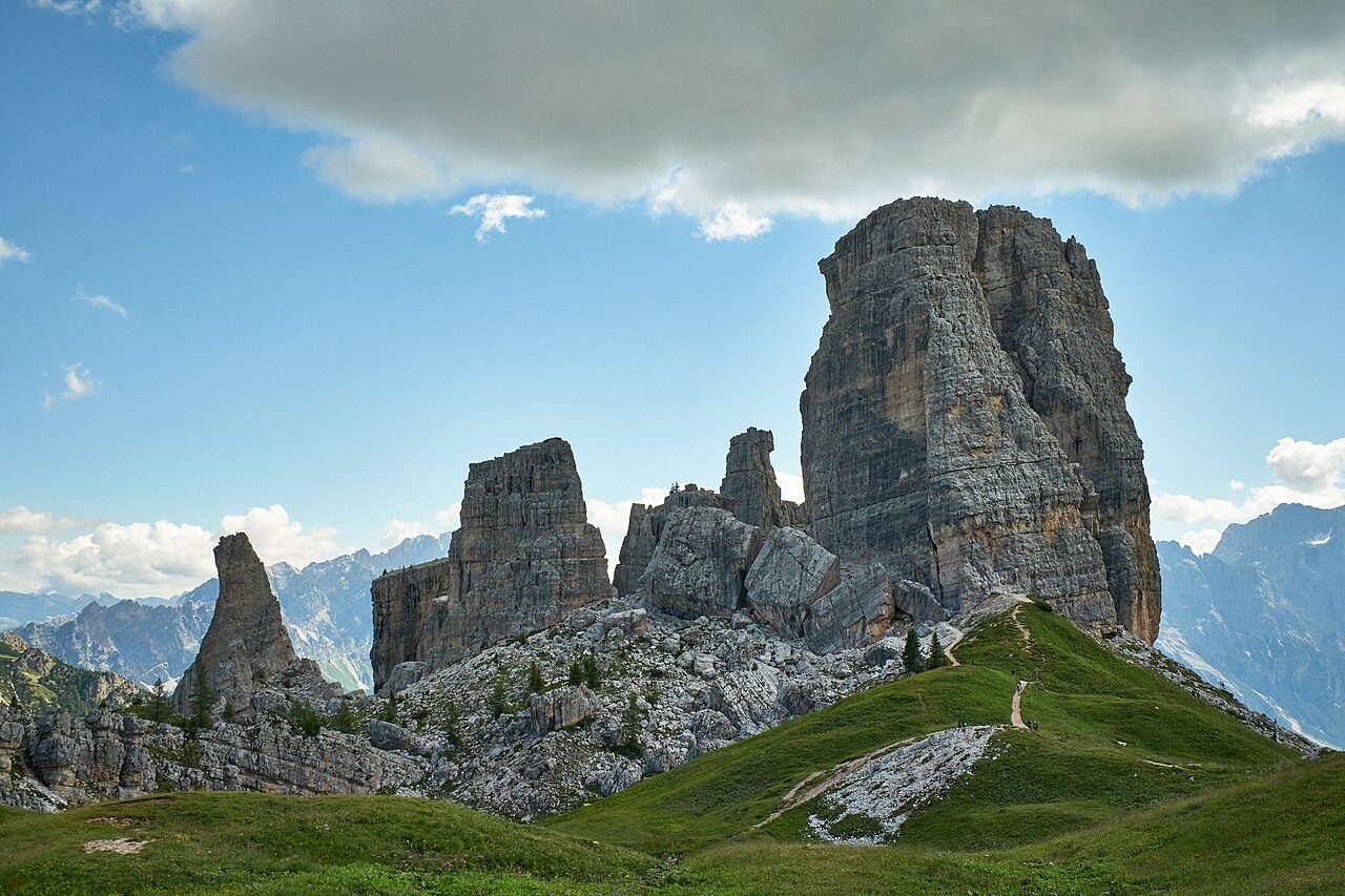 Cinque Torri near Cortina d'Ampezzo
