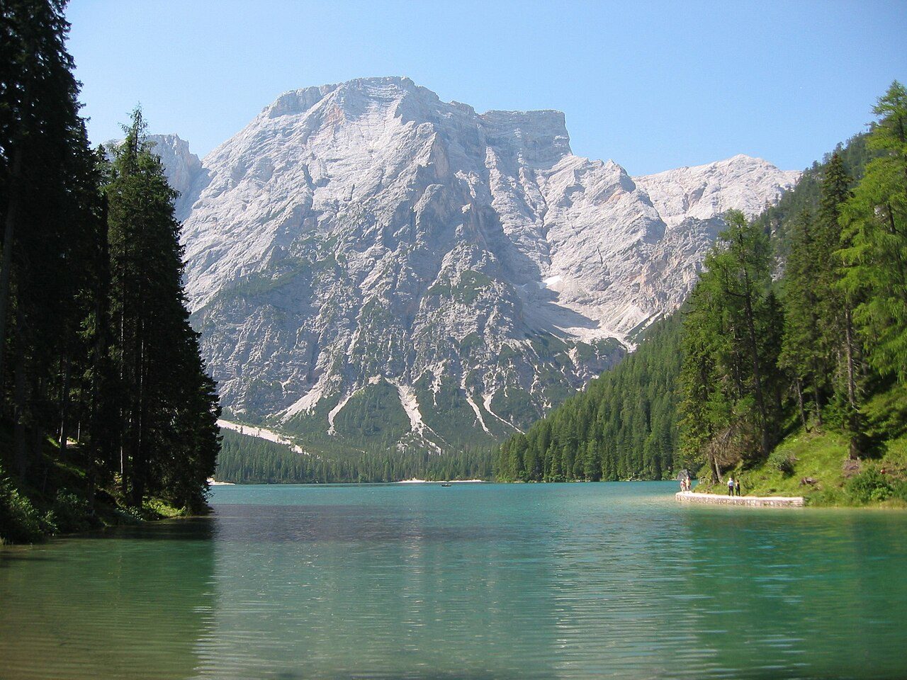 Lago di Braies near Cortina d'Ampezzo