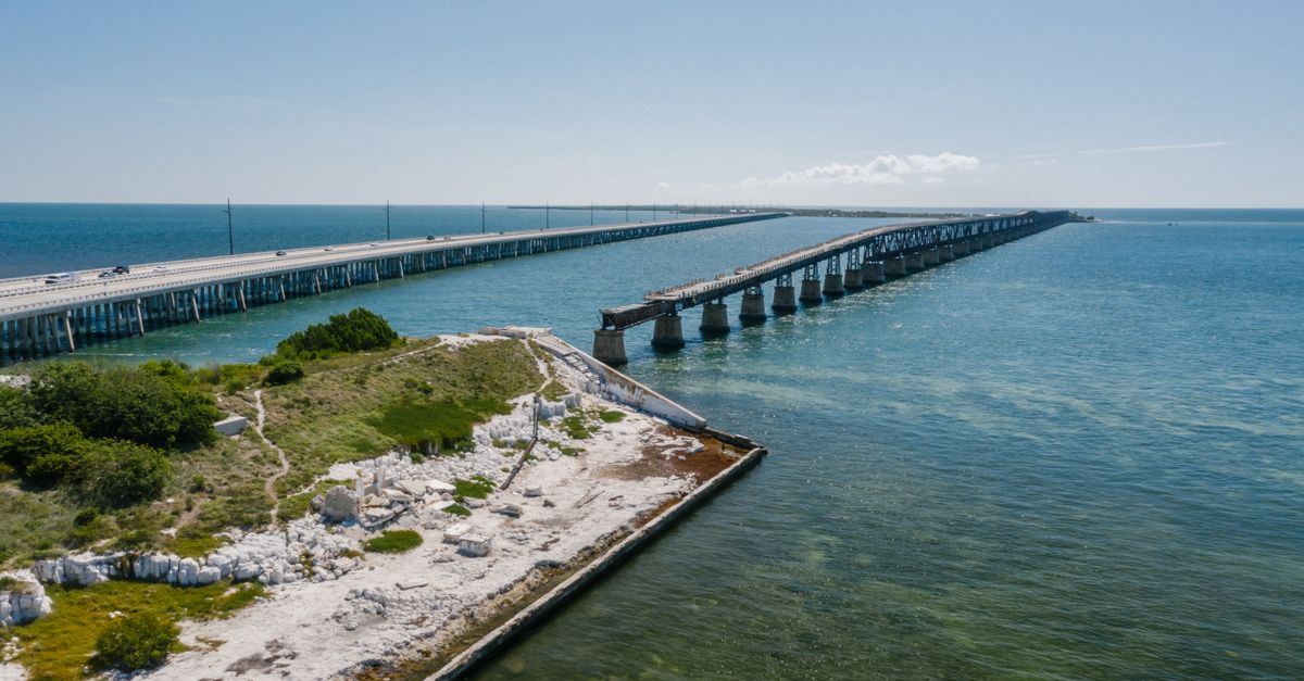 Seven Mile Bridge views near Key West