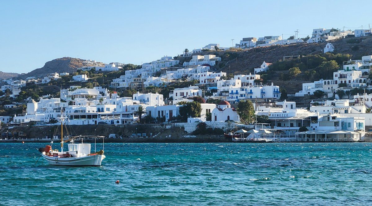 Mykonos on the Greek Island Hop route