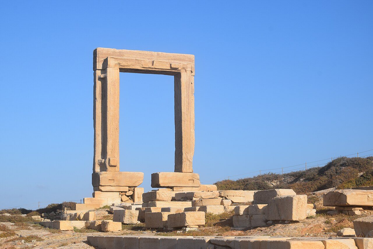 Portara near Naxos