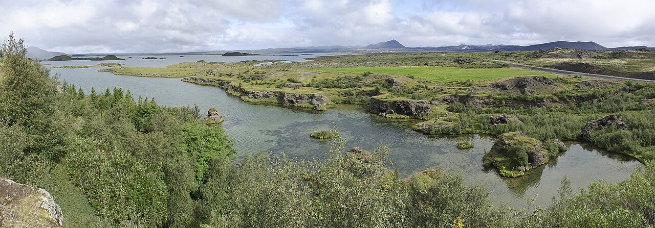 Mývatn on the Iceland Ring Road route