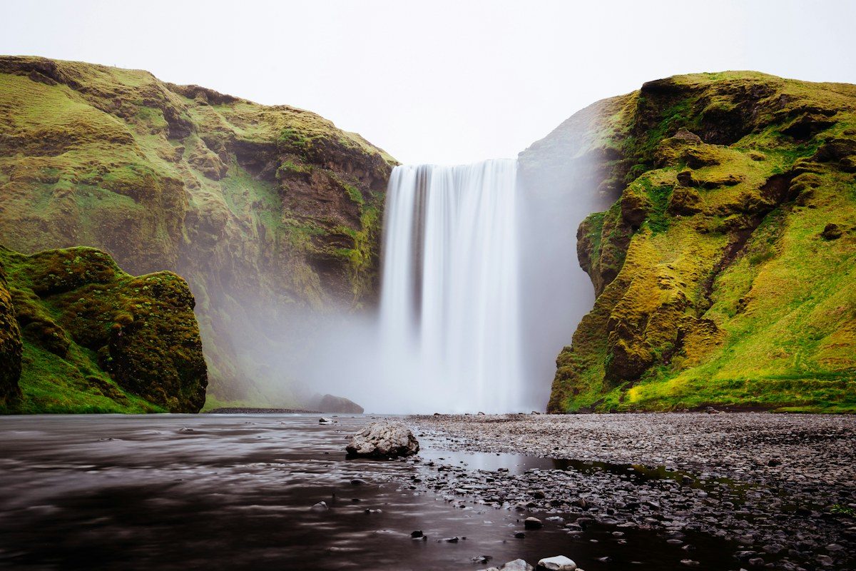 Skógafoss near Vík