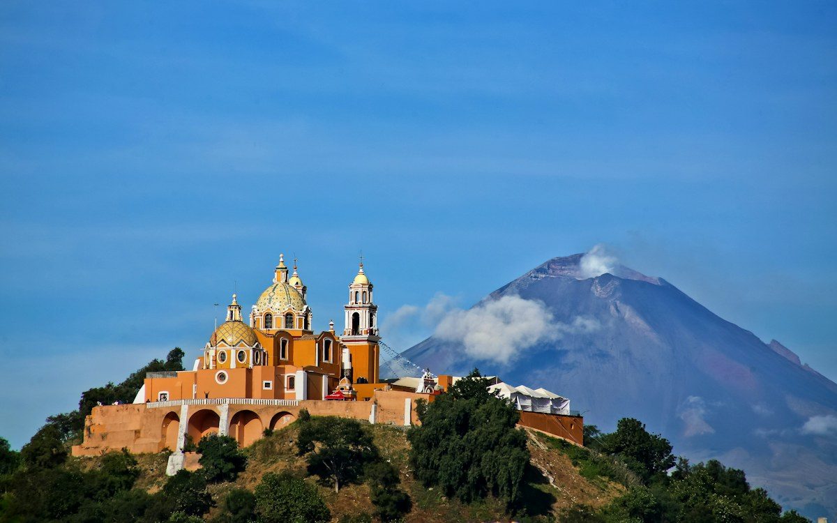 Cholula near Puebla