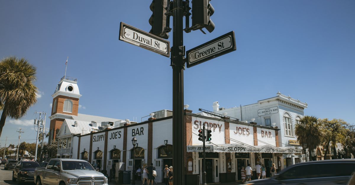 Duval Street near Key West