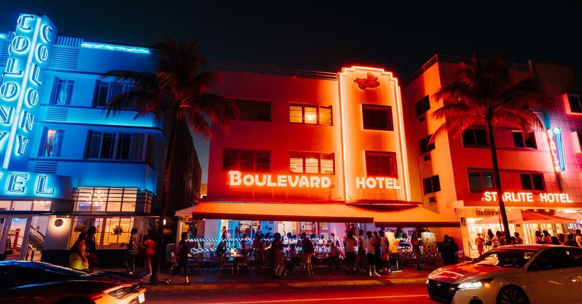 Ocean Drive near South Beach