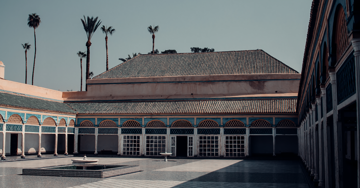 Bahia Palace near Marrakech