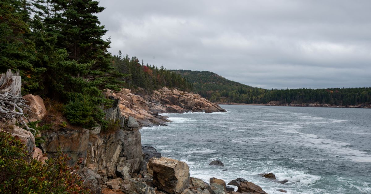 Maine on the New England Fall Foliage route