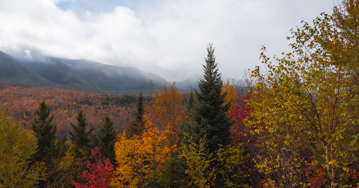 New Hampshire on the New England Fall Foliage route