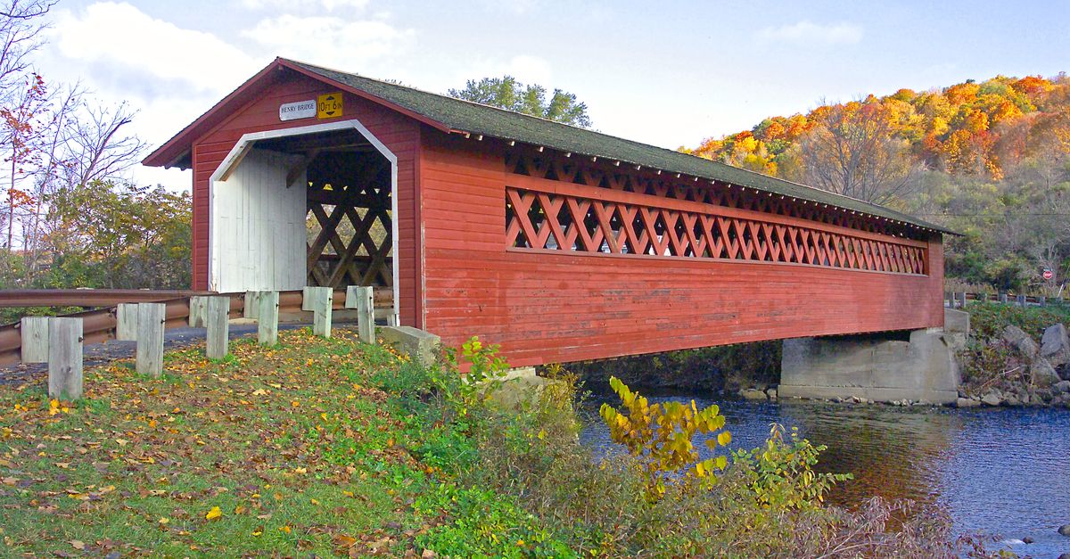 Covered bridges near Vermont