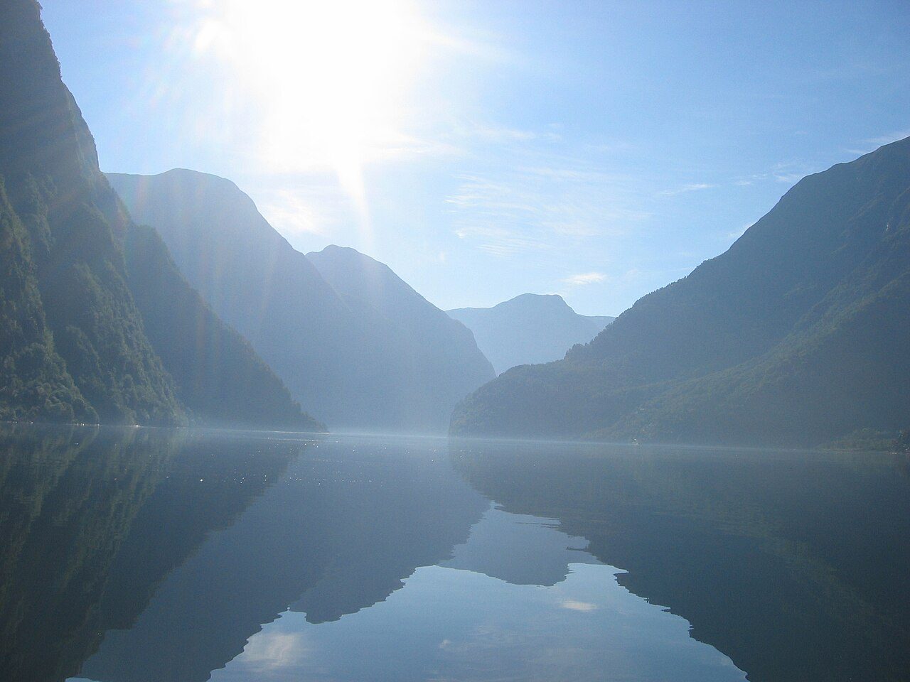 Nærøyfjord near Flåm