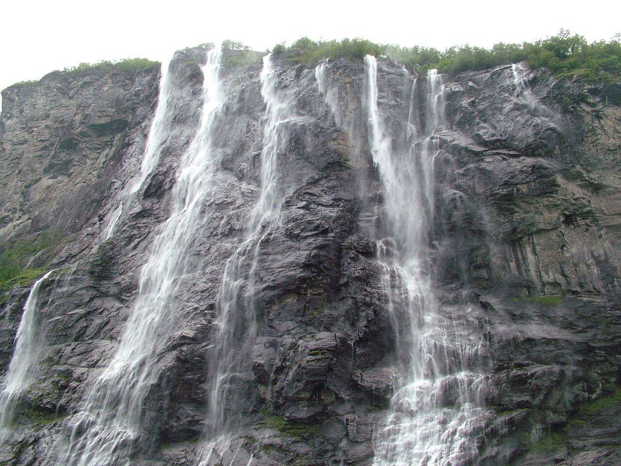 Seven Sisters Waterfall near Geiranger