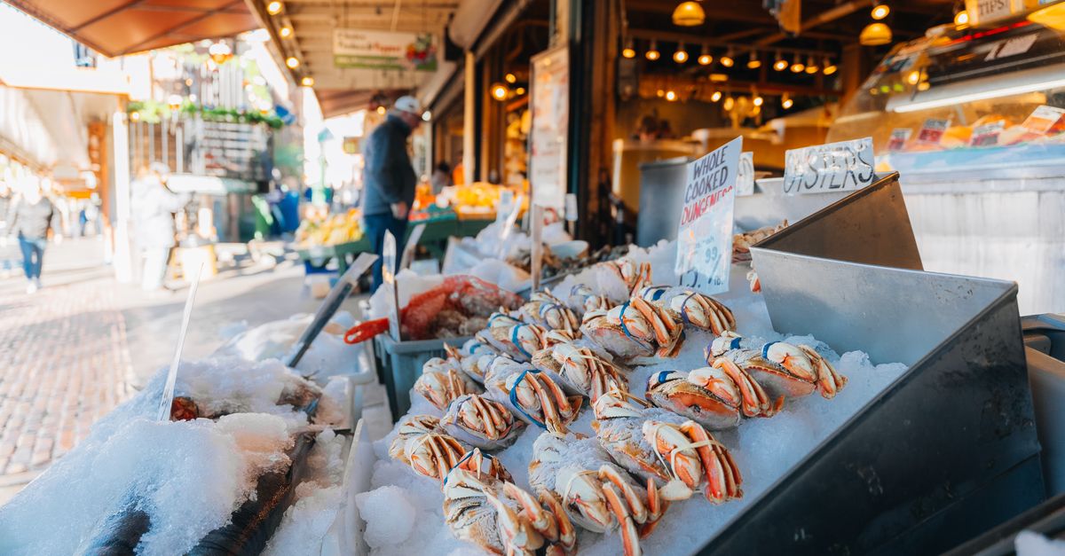 Pike Place Market near Seattle