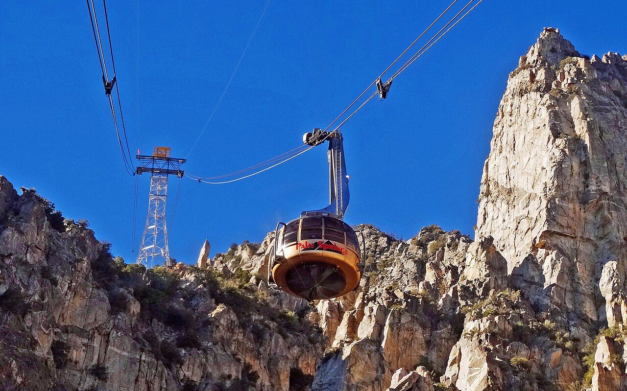 Palm Springs Aerial Tramway near Palm Springs