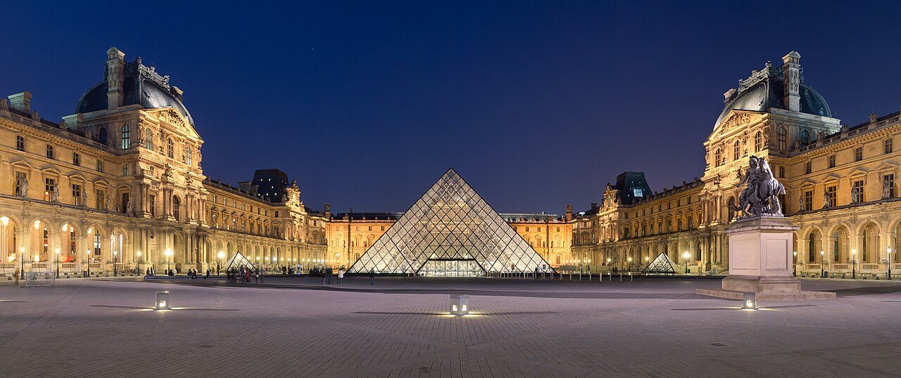 Louvre near Paris