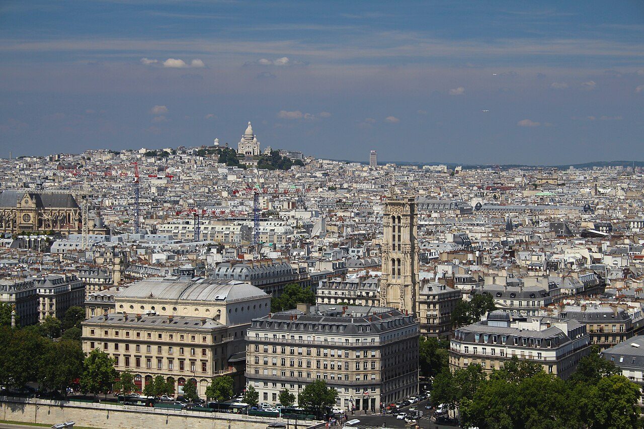 Montmartre near Paris