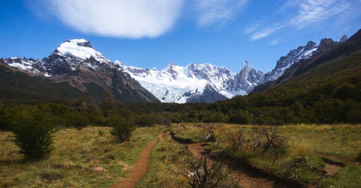 Cerro Torre viewpoint near El Chaltén