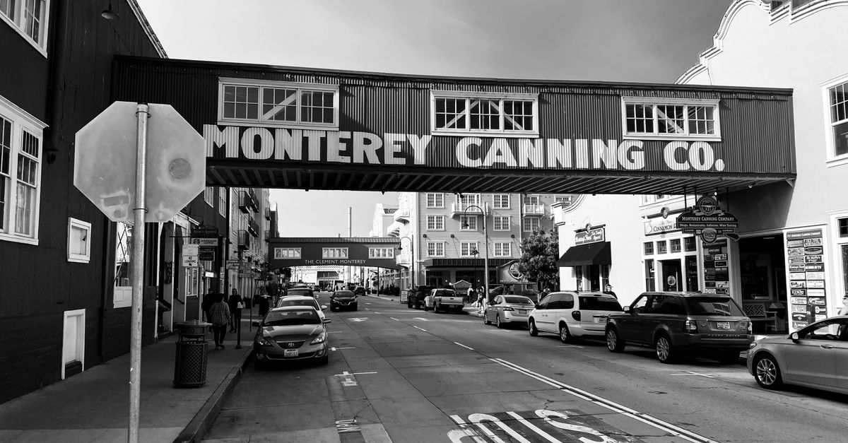Cannery Row near Monterey & Carmel