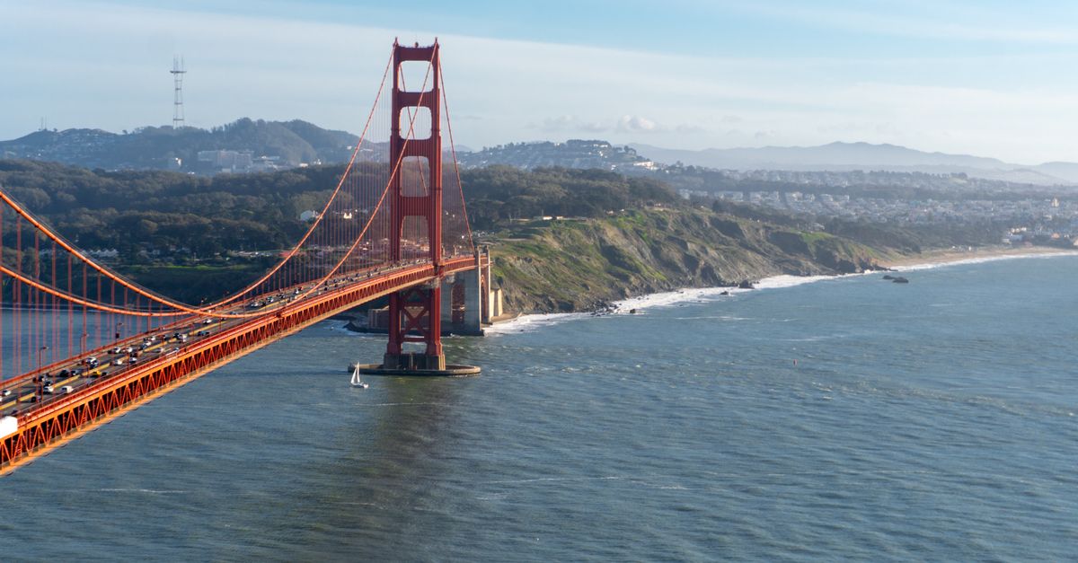 Golden Gate Bridge near San Francisco