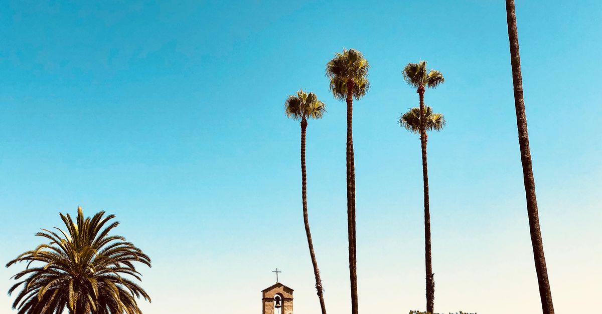 Old Mission near Santa Barbara