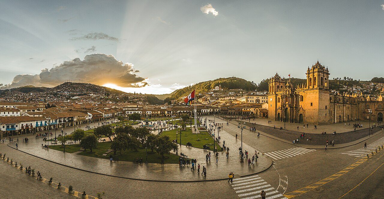Plaza de Armas near Cusco