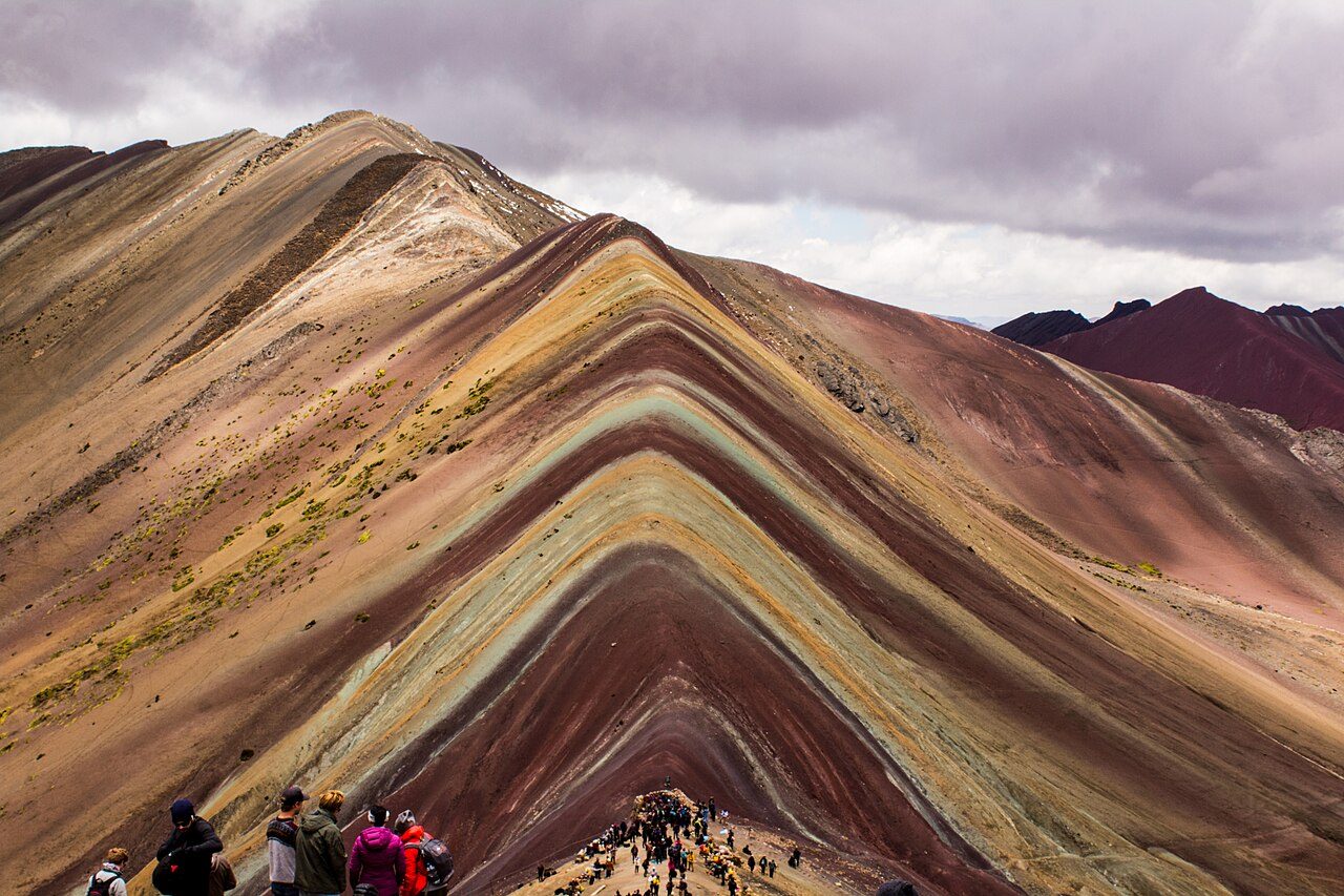 Rainbow Mountain near Cusco