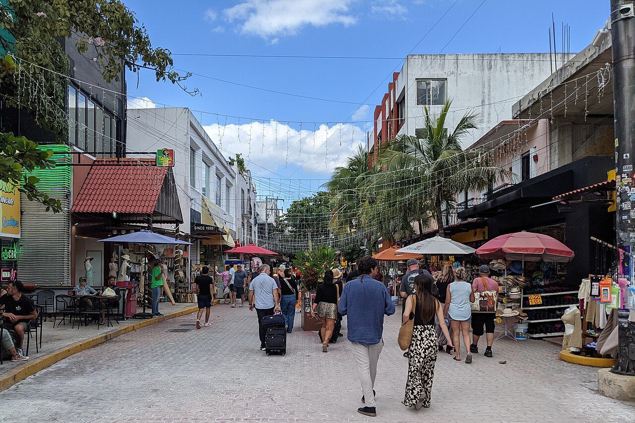 Playa del Carmen on the Tulum & Riviera Maya route