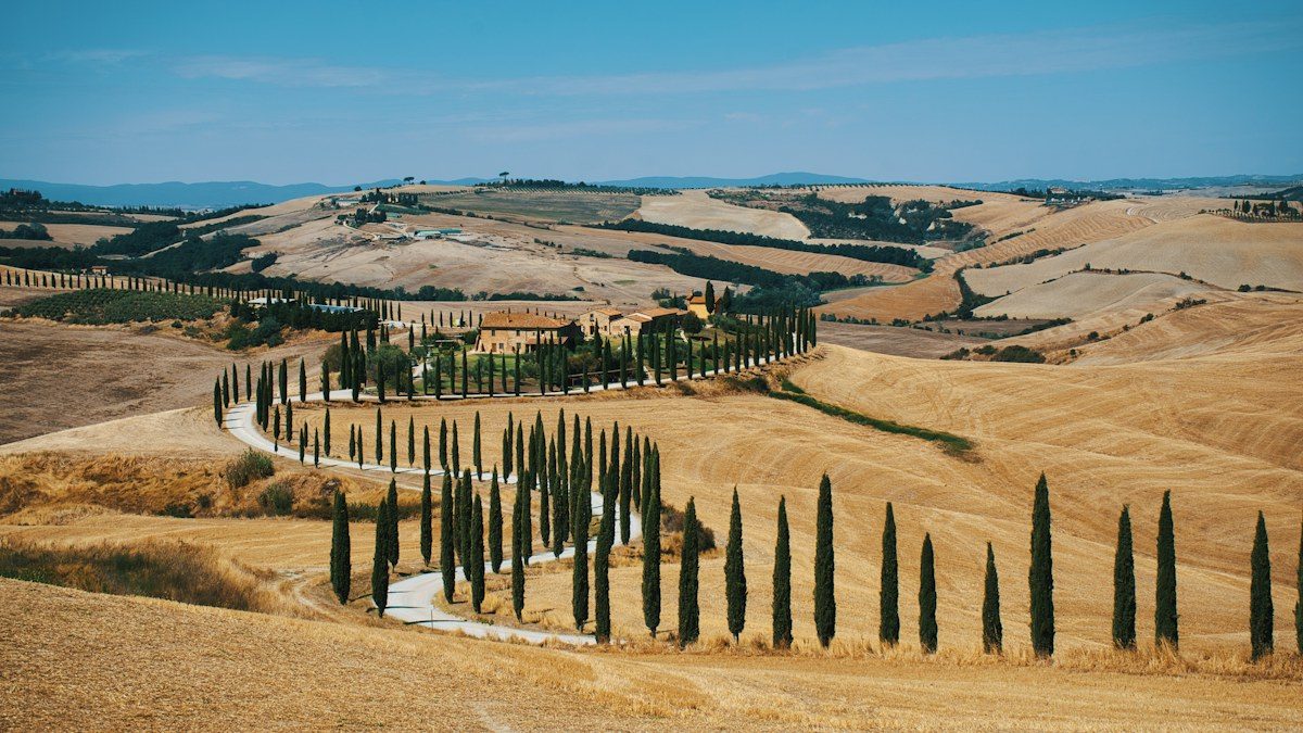 Tuscany Hill Towns route inspiration