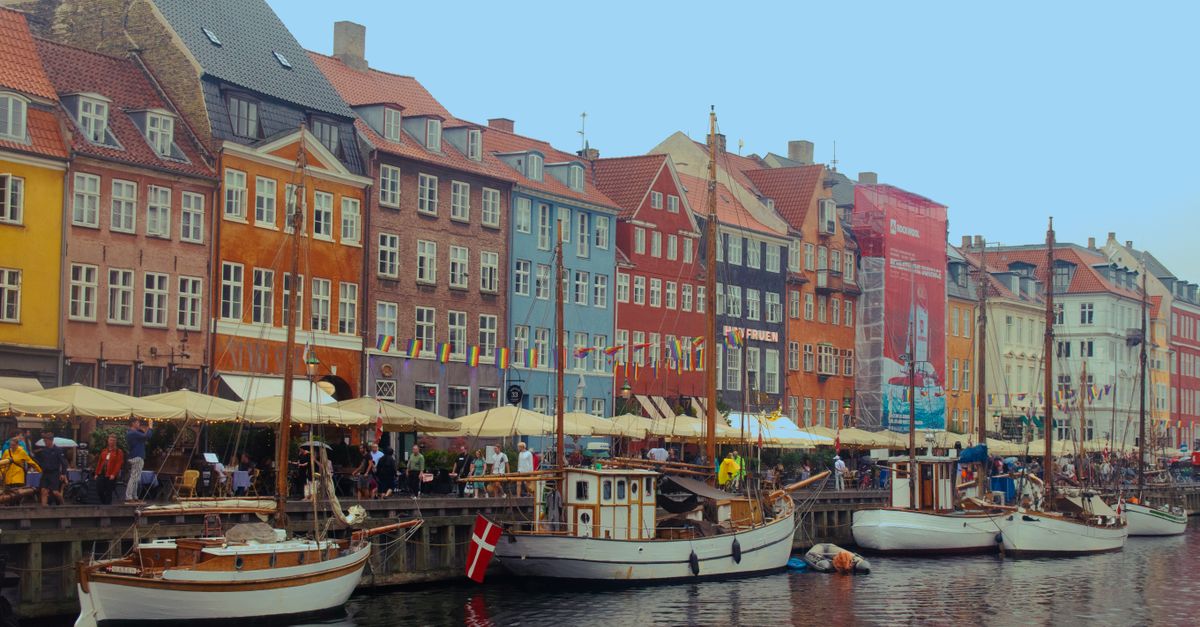 Nyhavn near Copenhagen