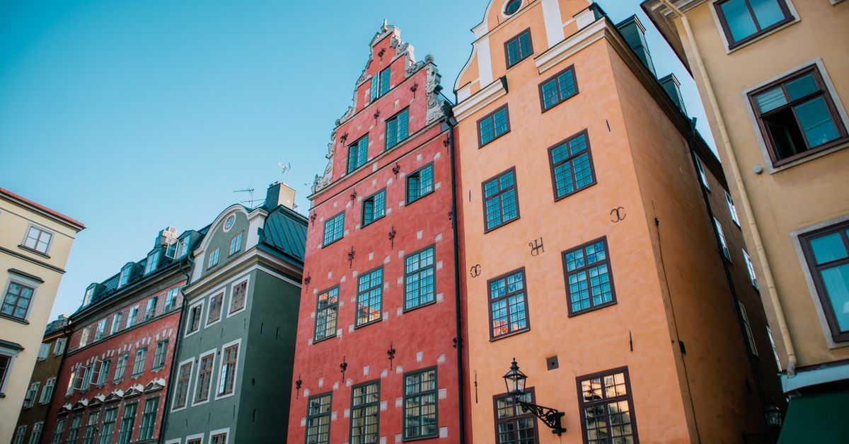 Gamla Stan near Stockholm