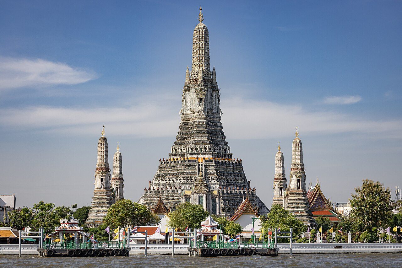 Wat Arun near Bangkok