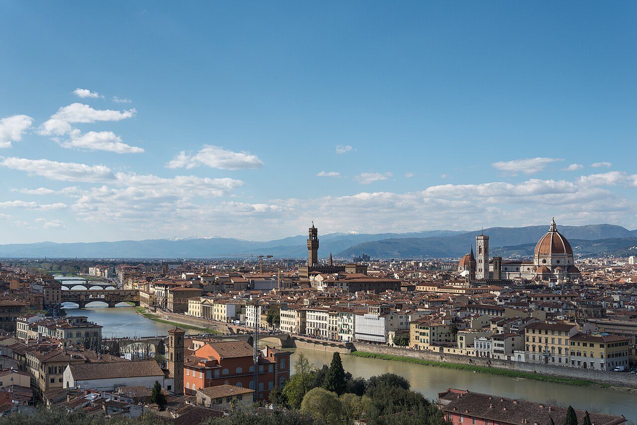 Florence on the Tuscany Hill Towns route