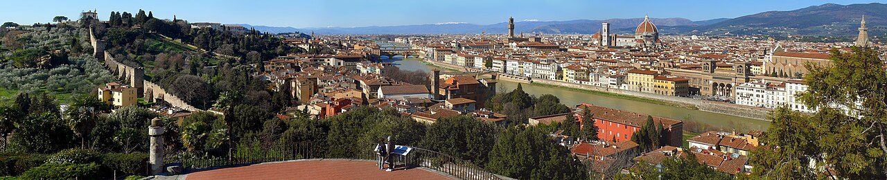 Piazzale Michelangelo near Florence