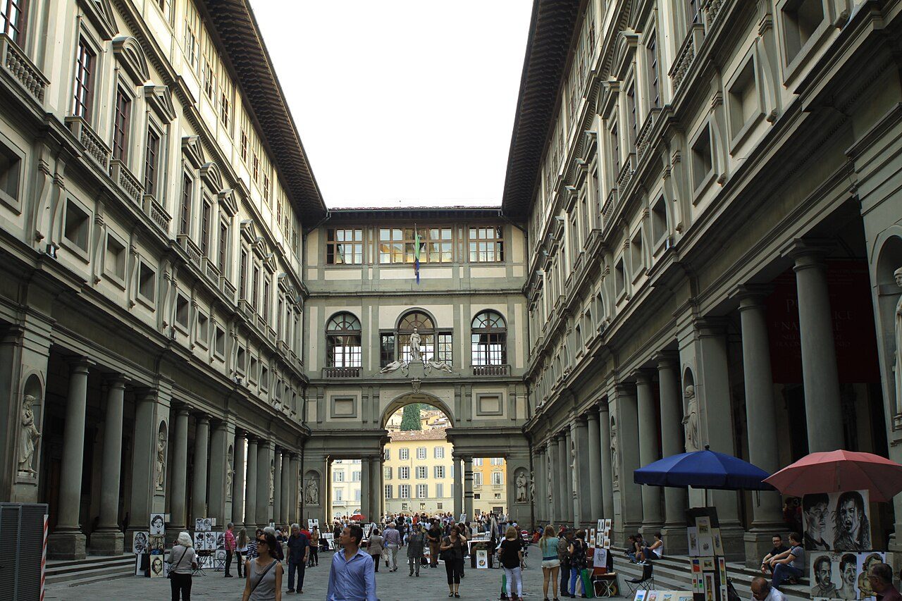 Uffizi Gallery near Florence