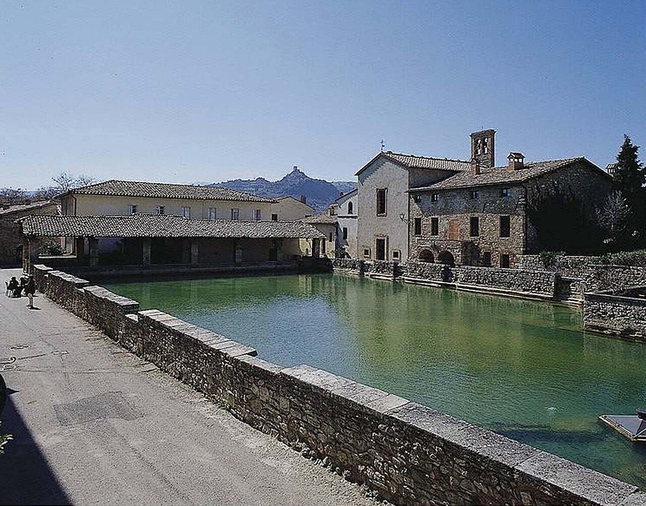 Bagno Vignoni near Val d'Orcia