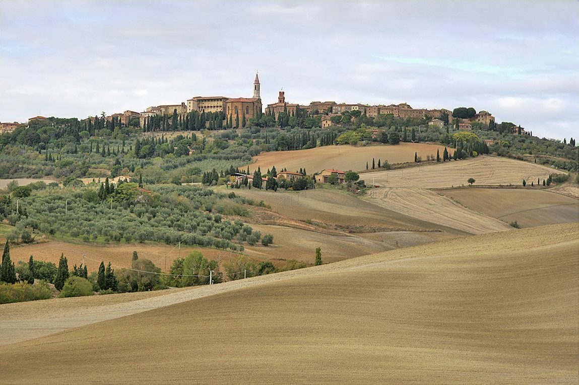 Pienza near Val d'Orcia