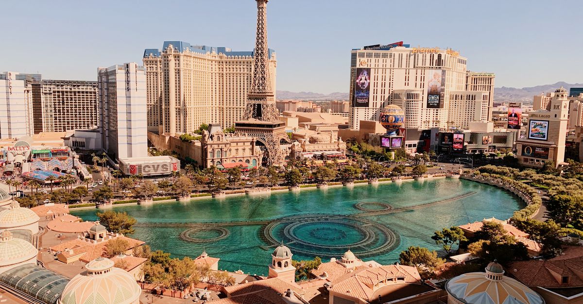The Strip near Las Vegas